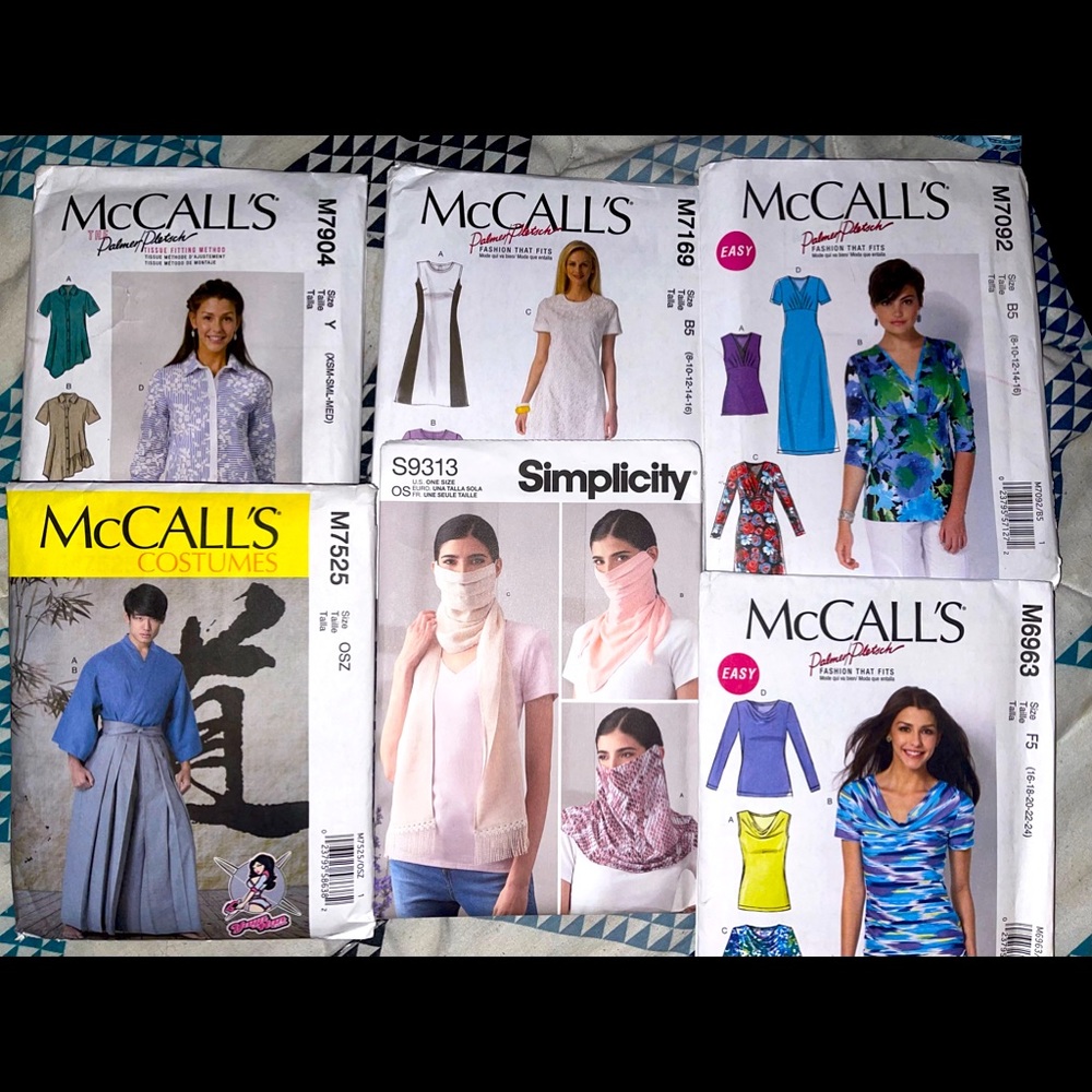 McCalls & Simplicity patterns